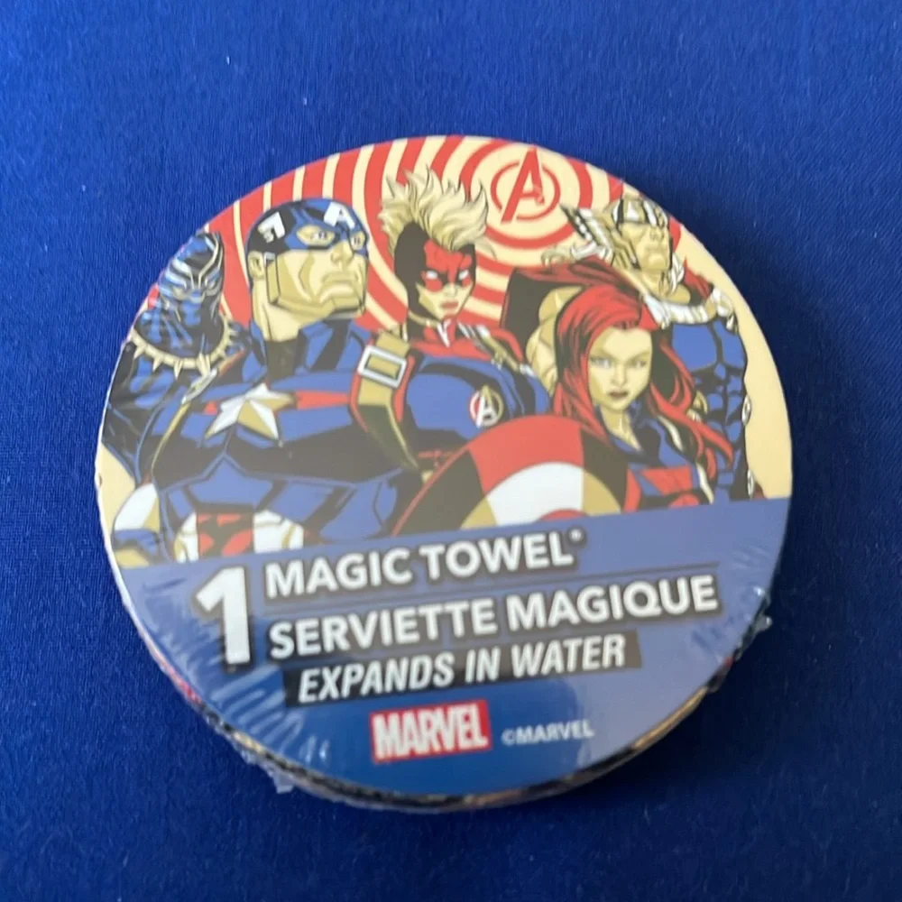 Magic Towel Set with Disney and Marvel Designs